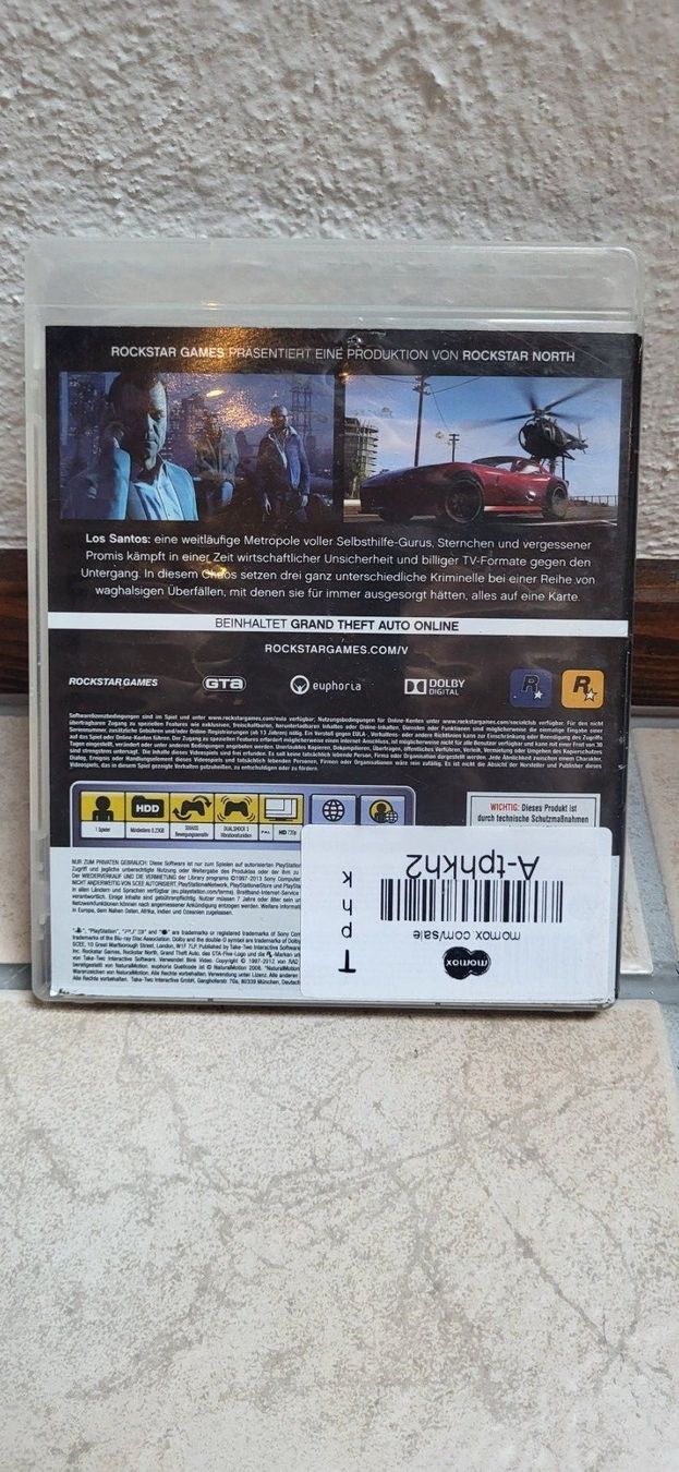 Sony Giochi: PS3 - Grand Theft Auto 5 – Usato da Münsingen venduto da Heroism2010 1