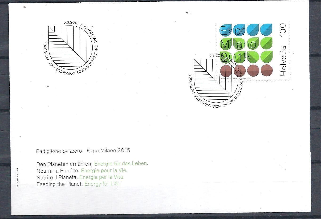 Alle Briefmarken: F1546 - FDC Expo Milano – Gebraucht aus Trélex von Phil_Albert