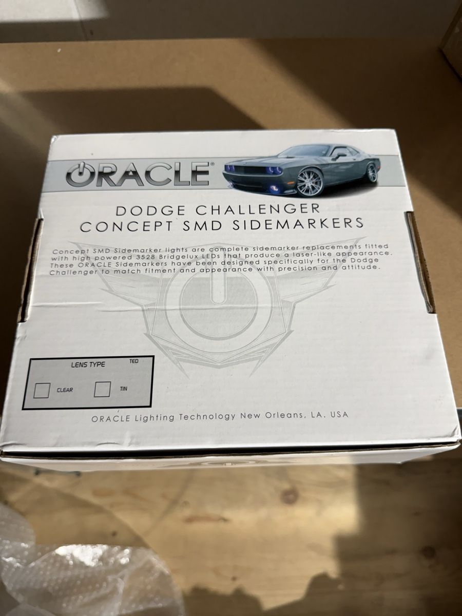 Dodge Tutti pezzi di ricambio auto: Oracle Lighting Concept SMD Sidemarker Kit Dodge Challenger – Nuovo e nell'imballaggio originale da Spiez venduto da RS-inti 2