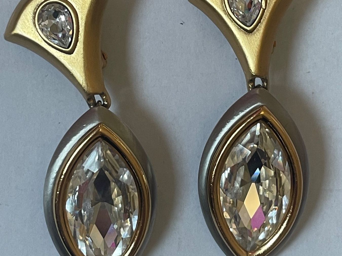 Swarovski Orecchini pendenti & Orecchini a lobo: Swarovski Paris Ohrringe – Usato da Minusio venduto da Pink222 5