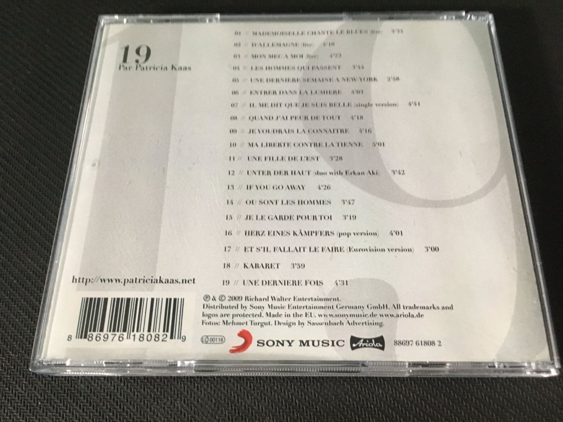 CD: Patricia Kaas – 19 Par -CD- – Usato da St.Gallen venduto da MedienJoe 2