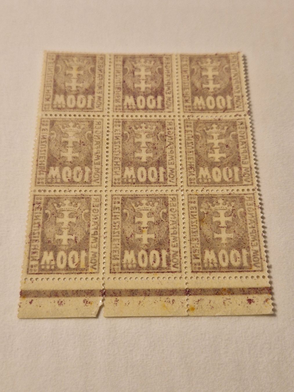 Alle Briefmarken: Deutsches Reich Danzig Porto Marken 1921 postfrisch – Neu (gemäss Beschreibung) aus St. Gallen von Enrico_SG 1