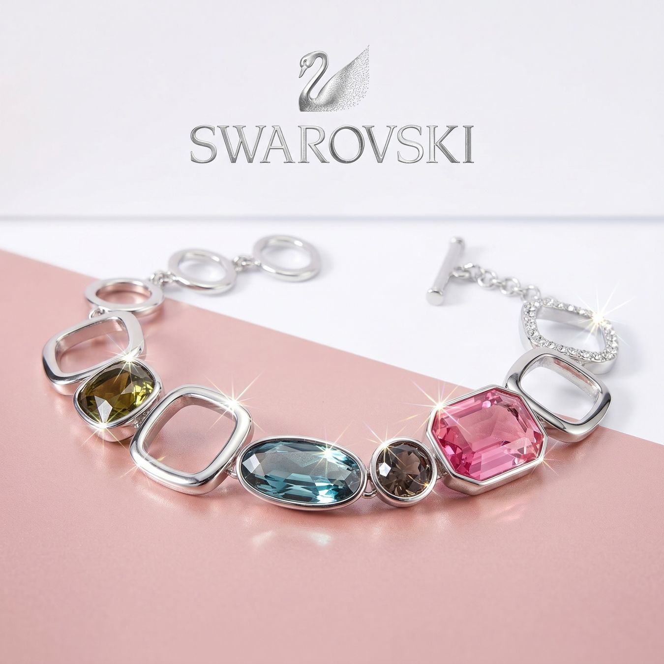 Swarovski Bracciali & Braccialetti: Swarovski Armband neu und original – Nuovo (secondo la descrizione) da Kirchleerau venduto da Piroska05