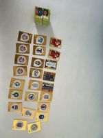 Fussball Sticker 247 Stk. davon 24 Wappen!