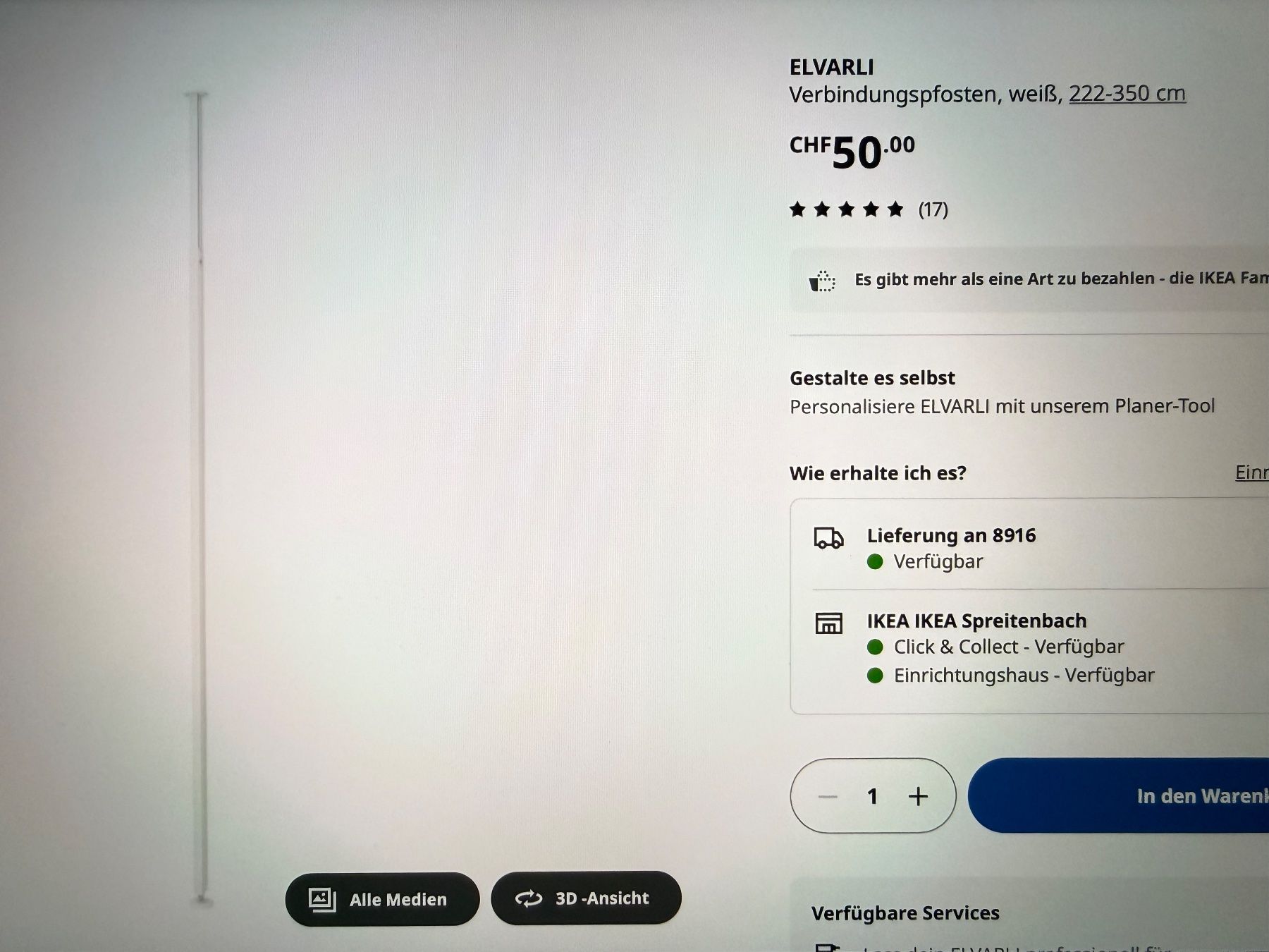 Ikea Scaffali: IKEA Gestell ELVARLI – Usato da Oberhasli venduto da Kantenspringer 6