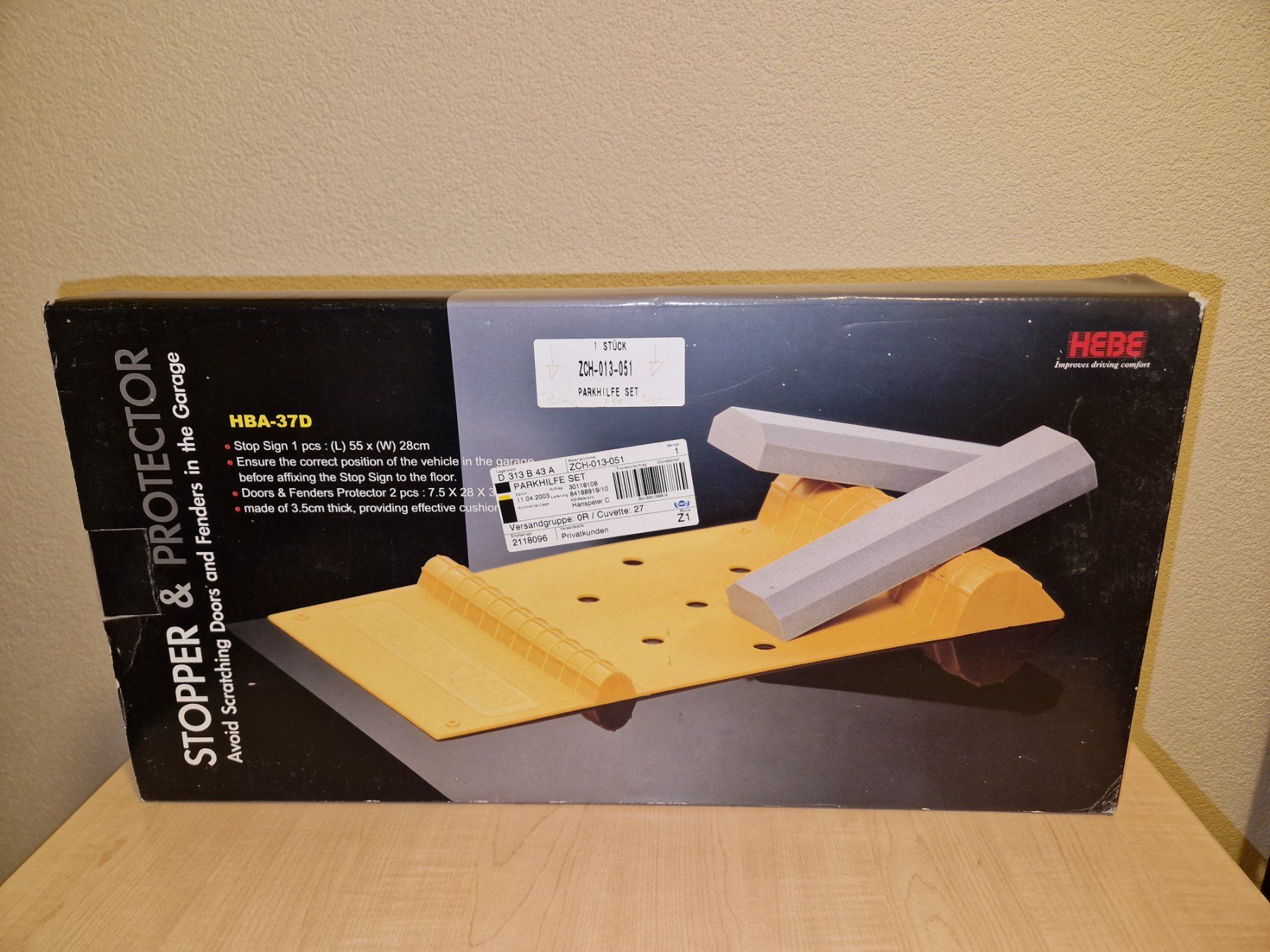 Piatti di portata: Garagen Stopper & Protector Set, Neu und Originalverpackt – Nuovo e nell'imballaggio originale da Schliern b. Köniz venduto da Hoehlenforscher