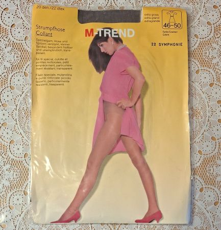 Migros Trend Vintage Strumpfhose 20den Gr.XL Symphonie