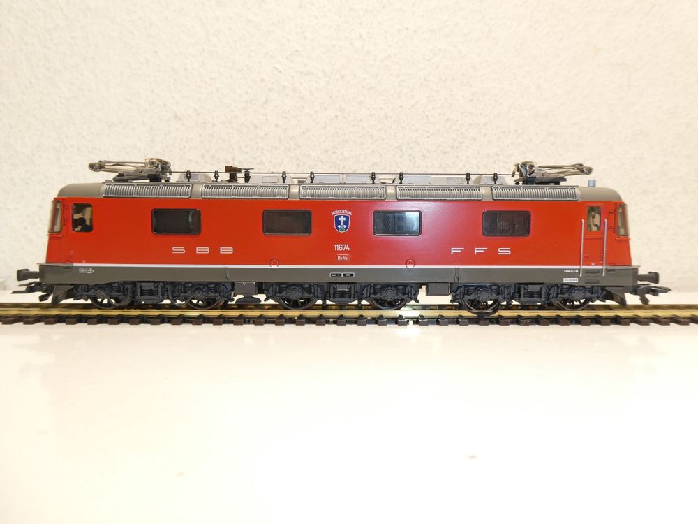 Hag Modelleisenbahnen: HAG Lokomotive SBB 11674 Re 6/6 Murgenthal Digital HO Nr 208 – Gebraucht aus Luzern von Morgart1315 1