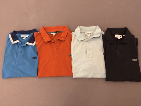Lacoste Poloshirts 4 Stk Grösse S guter Zustand