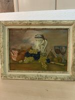Jolie Nature Morte Huile sur bois,Signée Cadre 50x40cm