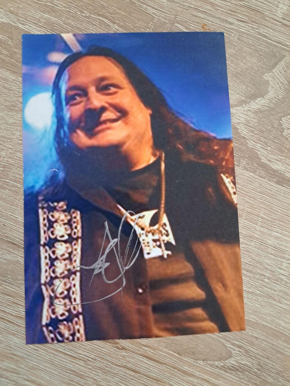 Autographes: Jon Oliva original Autogramm – Neuf (Voir description) à Sierre par ronhextall
