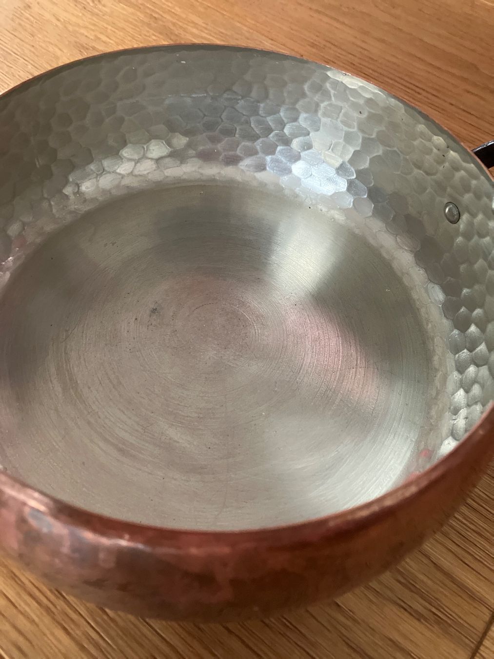 Padelle: Kupferpfanne mit Deckel – Usato da Willisau venduto da son_lq7g 7