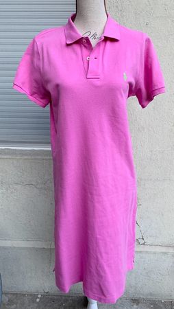 Superbe robe polo RALPH LAUREN SPORT 100%coton t.M