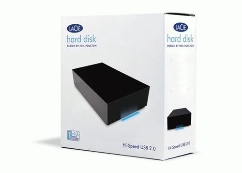 Lacie Dischi rigidi: LaCie Externe Festplatte - Design by Poulton- 1 TB - USB 2.0 – Nuovo e nell'imballaggio originale da Herisau venduto da binguti 3