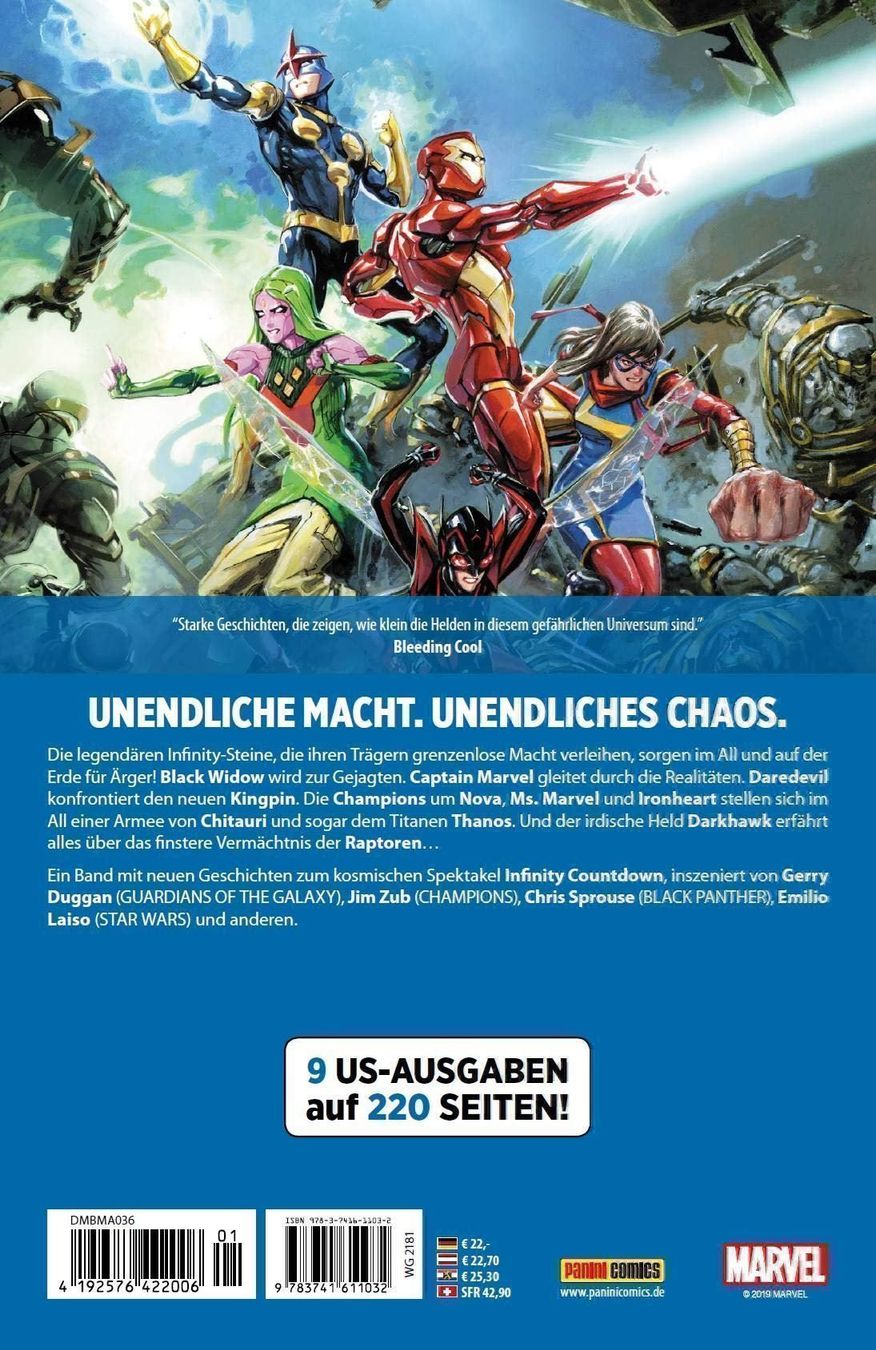Comics: Infinity Countdown Megaband / Comic – Gebraucht aus Münchenstein von vitalfit 1