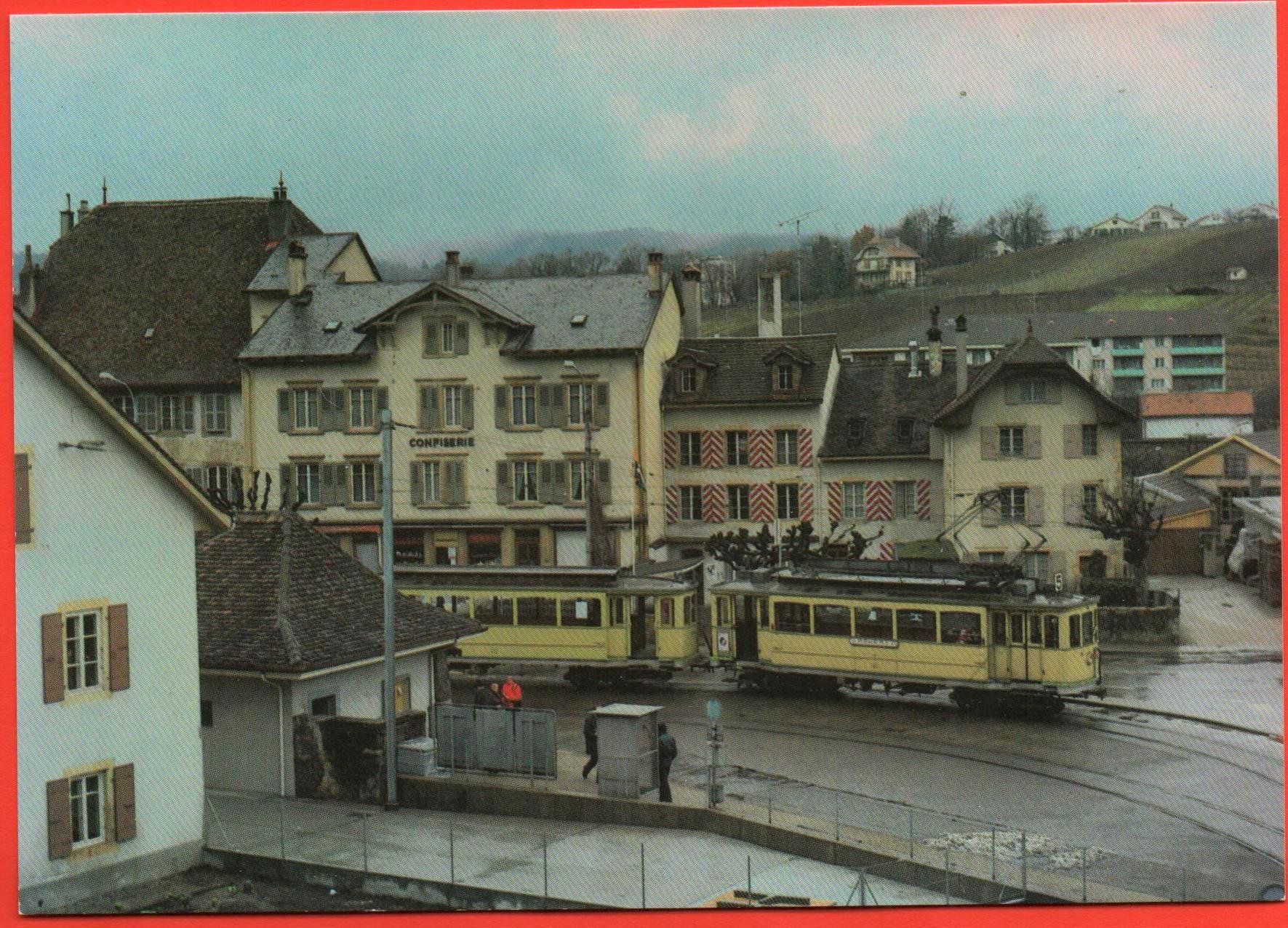 Ansichtskarten: BOUDRY Tramways de Neuchâtel Cortaillod – Neu (gemäss Beschreibung) aus Jona von philajona
