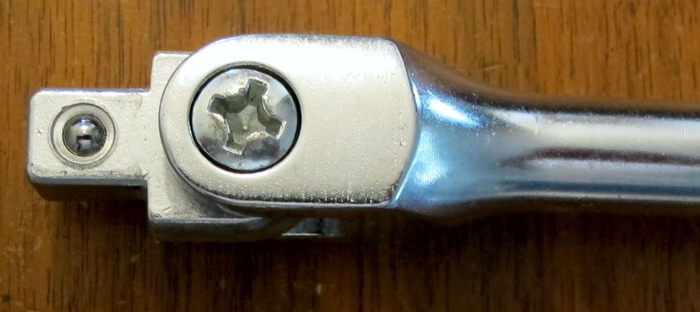 Laser 3519 Ratsche Mit Gelenkgriff – 1/4" Antrieb, 72 Zähne, Mit Schnellwechselfunktion
