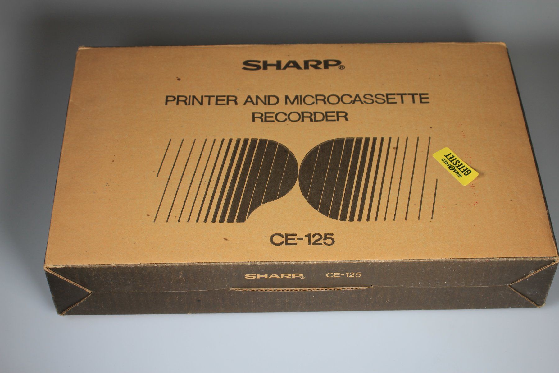 Sharp Receiver: Sharp CE-125 Printer & Microcassette Recorder – Gebraucht aus Basel von IRMAundFRED 2