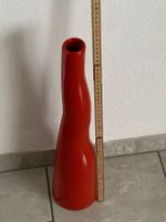 Rote Vase, 50cm, für Pampasgras, Frühlingsdeko ! Zustand NEU