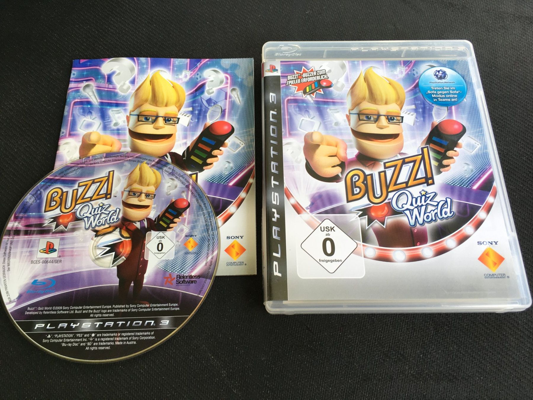 Sony Giochi: Buzz Quiz World -  PS3 / Playstation 3 – Usato da St.Gallen venduto da sjosjo