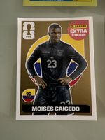 Panini Extra Sticker Gold Mosés Caicedo