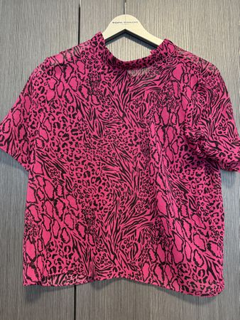 H&M Divided cooles Shirt Gr. 38 Pink