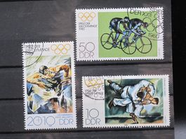 DDR 1980 Sommerspiele Moskau gest.