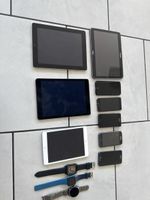 Tablets und Smartphones, diverse Modelle, gebraucht
