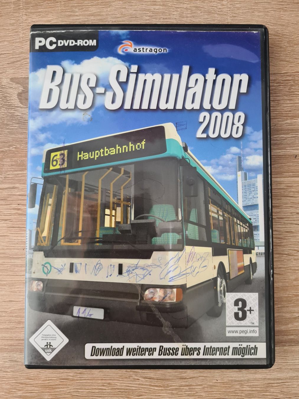 Giochi: Bus-Simulator 2008 (German) - PC – Usato da Carouge GE venduto da Gasco