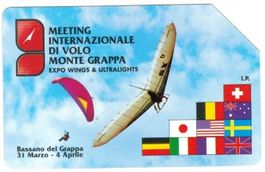 Privat Telefonkarte Italien PR-172 Gleitschirm-Meeting