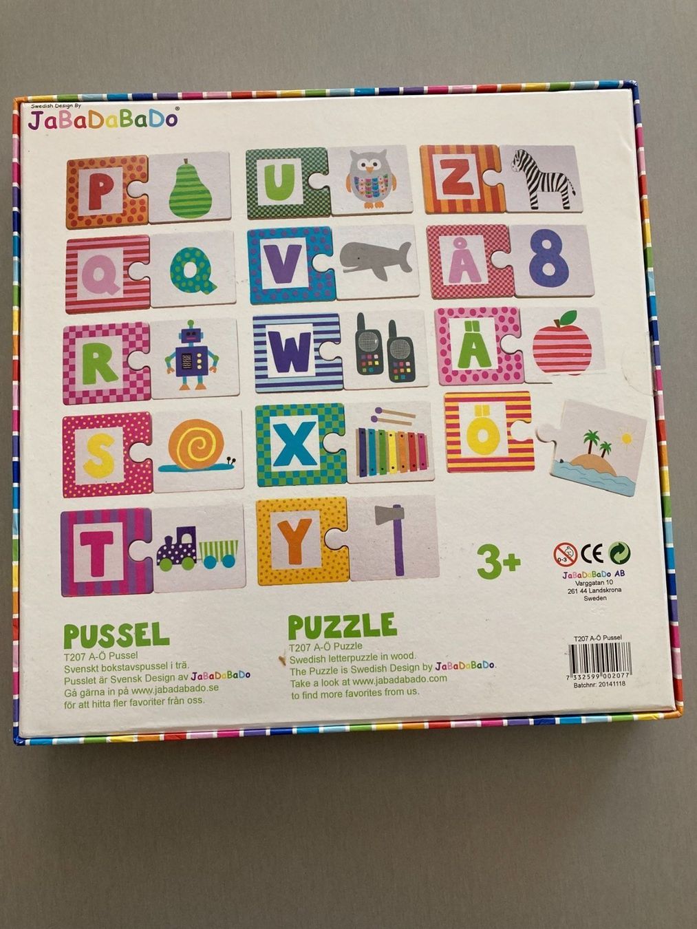 Puzzle: Buchstaben  puzzle – Nuovo e nell'imballaggio originale da Obfelden venduto da miau68 3