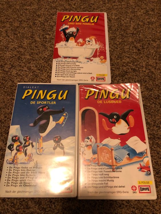 VHS PINGU set (Gebraucht) in Herzogenbuchsee für CHF 7 – mit Lieferung ...