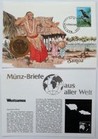 Münzbrief Westsamoa  🇼🇸 1989