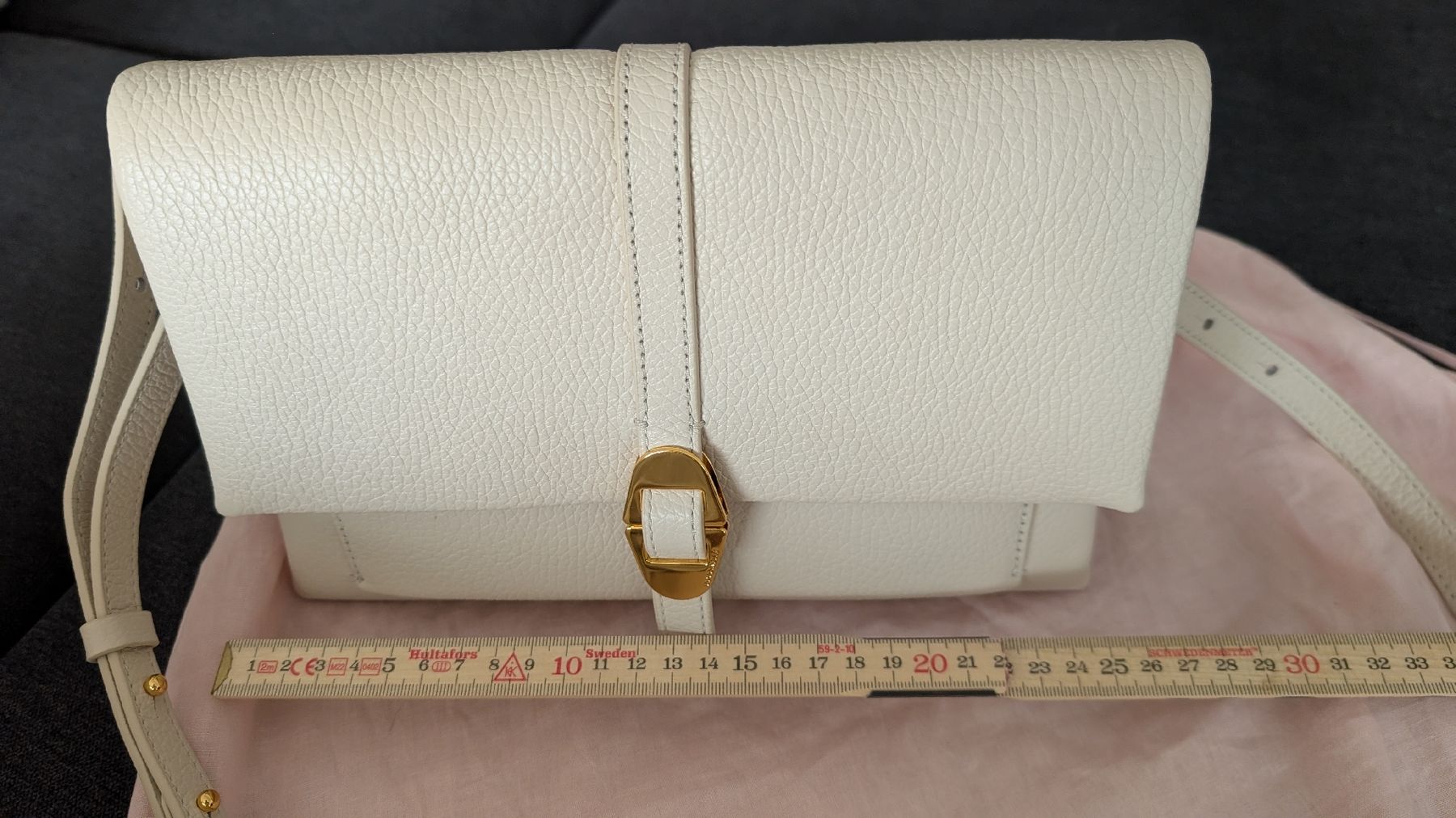 Coccinelle Borse da donna: Coccinelle Ledertasche in Creme – Usato da Herzogenbuchsee venduto da sdu_sbb 3