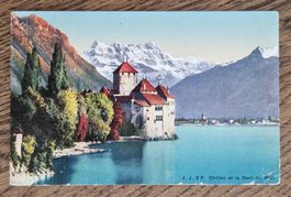 Château Chillon 1914, v. Vevey n. Paris