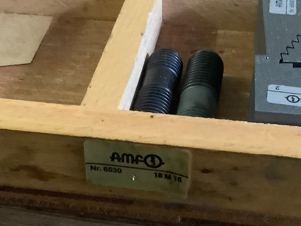 Tous les outils: AMF Spannwerkzeug, 3 Sortimentskasten, M16, NP >2000.- ! – D'occasion à Amlikon-Bissegg par Vario209 3