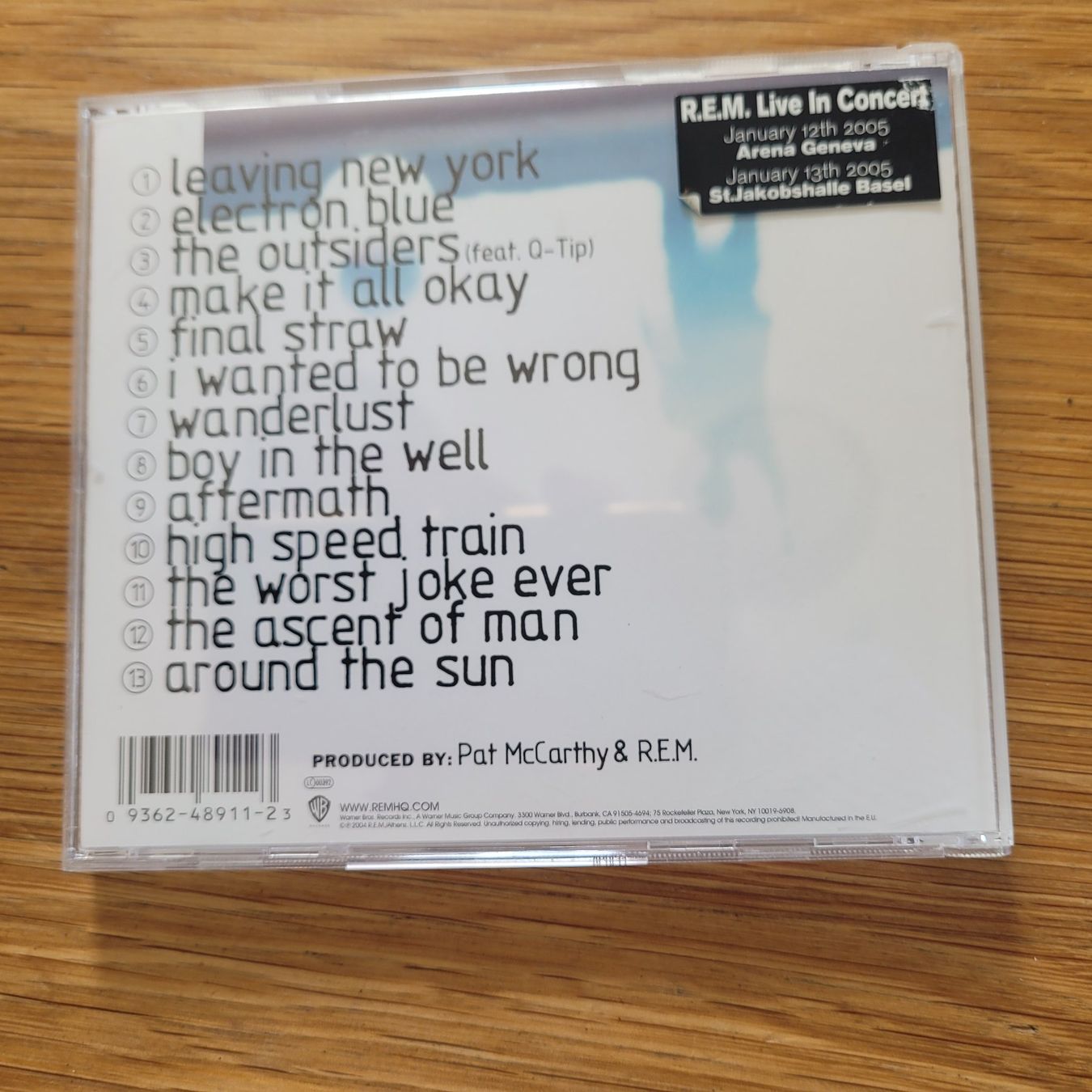 CDs: CD REM Around The Sun – Gebraucht aus Biel/Bienne von Destockweb 2