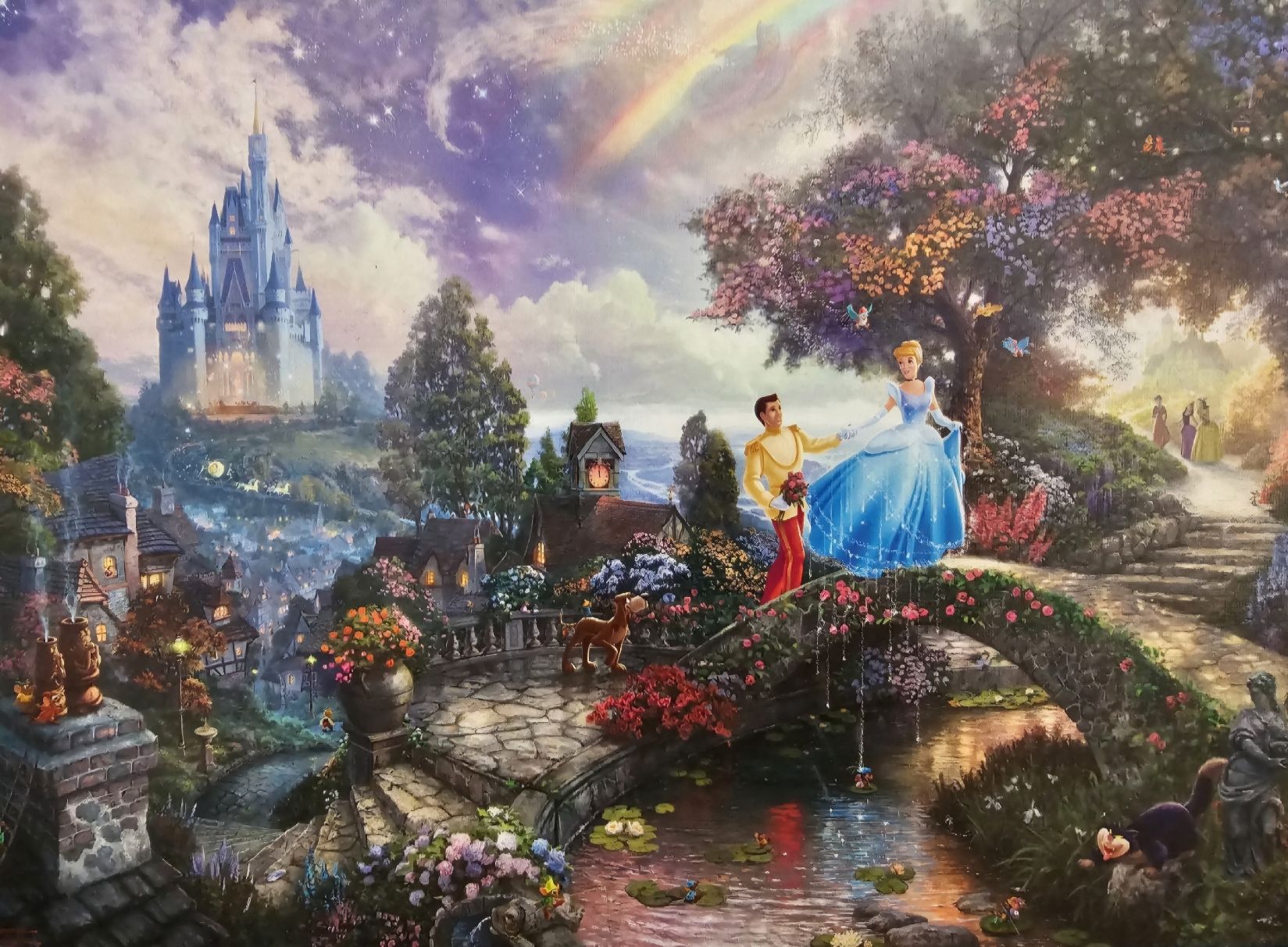 Puzzles: Schmidt Thomas Kinkade "Cinderella - Aschenputtel" 1000Teile – D'occasion à Bütschwil par Taranabo 1