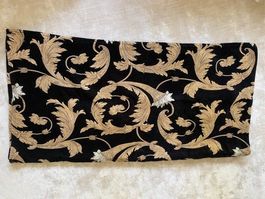 Plaid schwarz/gold FS Home Collection