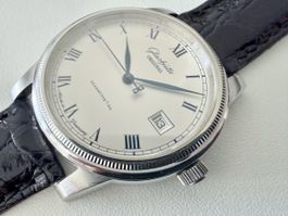 GLASHÜTTE Original Senator Automatic Date, New Alligator str