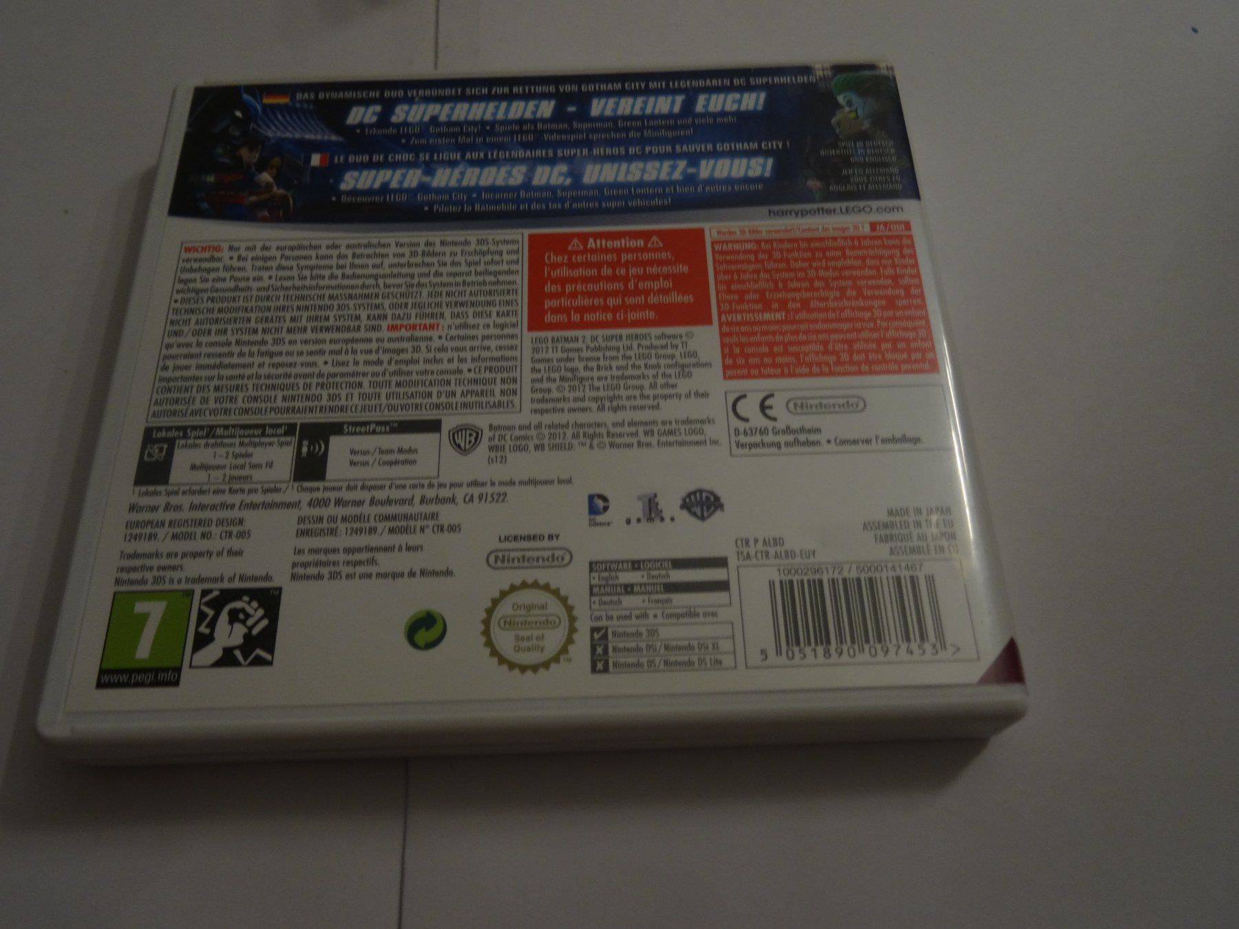 Nintendo Giochi: LEGO Batman 2 - DC Super Heroes 3DS – Usato da Olten venduto da Disc-Ausverkauf 2