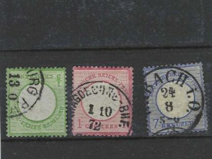 Alle Briefmarken: DEUZSCHES REICH AB 1872 GEST. BRUSTSCHILD – Gebraucht aus Dintikon von bonita099 3