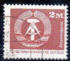 DDR 1980 AUFBAU IN DER DDR 2 M GESTEMPELT - A733