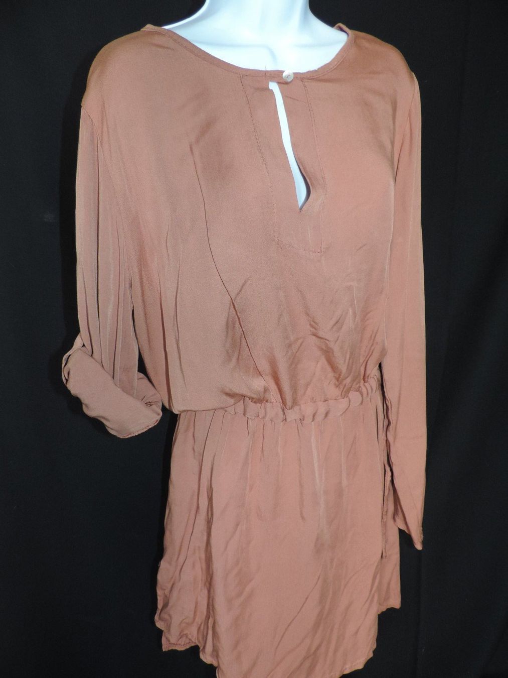 Kleider: robe tunique chemise brun camel – Gebraucht aus Genève von Axelle333 2