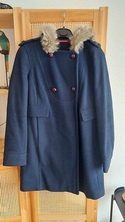 Manteau duffle coat laine capuche Comptoir des Cottoniers ta