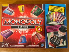 Monopoly Banking Hasbro Swiss Edition Brettspiel