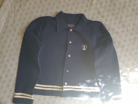 This Week Jacke Gr. 28 Blau Navy Vintage 100% Baumwolle neu