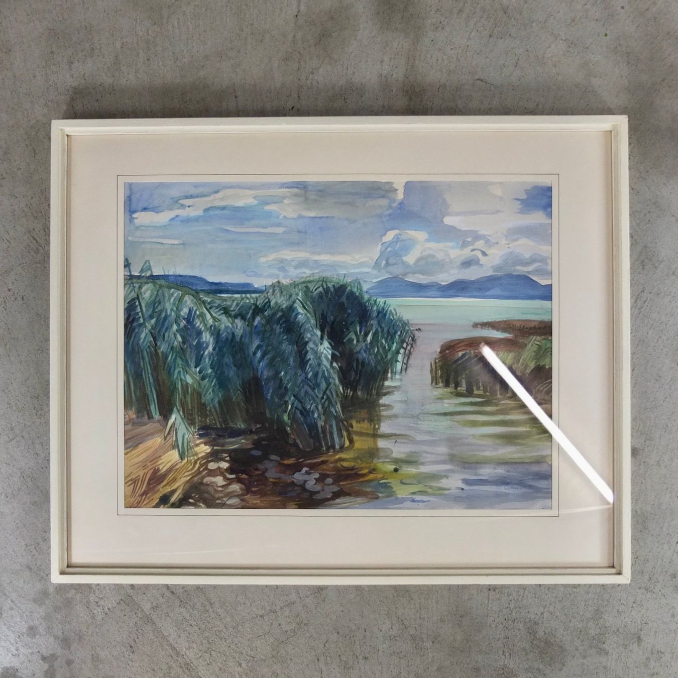 Dipinti: Martin Alfred Christ, Aquarelle – Usato da Basel venduto da Brocki-auf-dem-Wolf 1