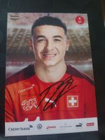 Ruben Vargas - handsignierte SFV Autogrammkarte