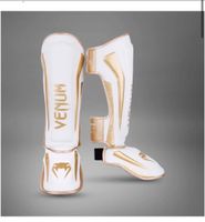 Venum Schienbeinschoner Weiss/Gold XL ungebraucht